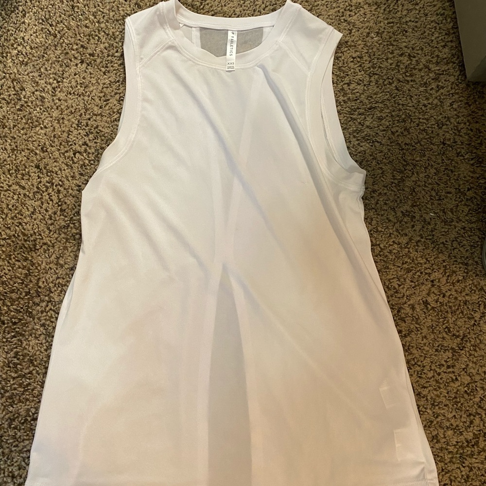 White Fabletics Tank Top - Picture 2 of 6